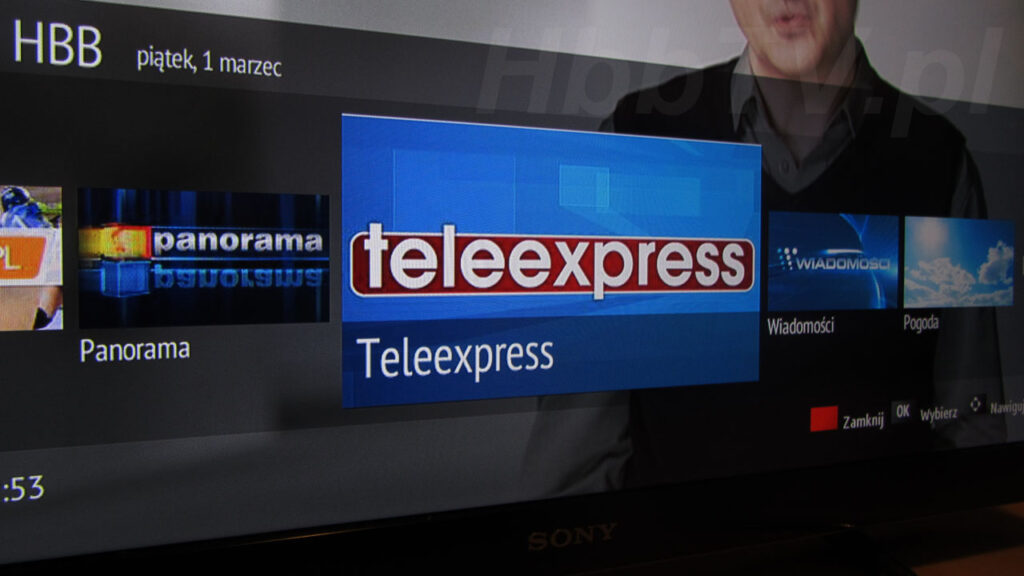 Panorama, Wiadomości, Teleexpress w HbbTV na TVP